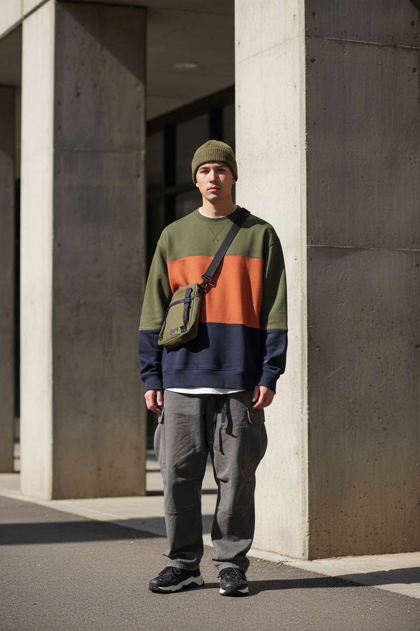 Colorblock Crew Lifestyle