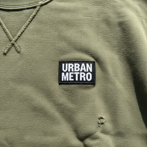 Close-up of the Urban Metro patch on the Colorblock Crew